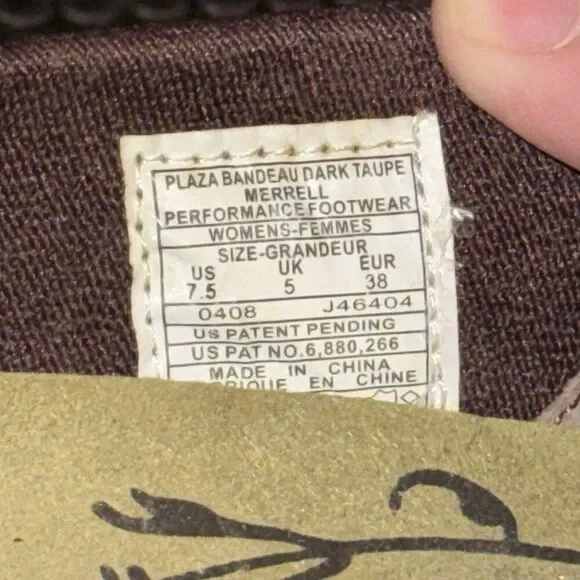 Merrell Women's Flats in Brown and Cream - Picture 8 of 8